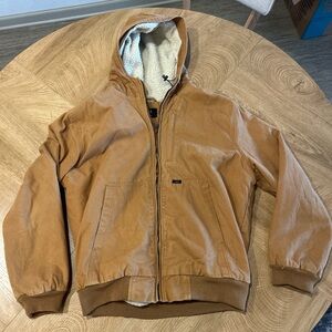 Lee Camel Jacket with Sherpa Lining
